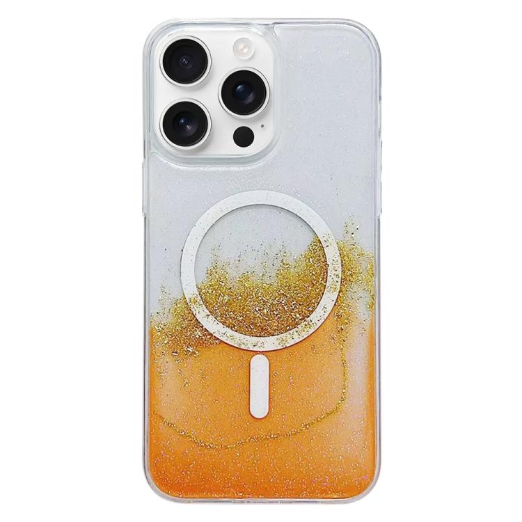 Gilding MagSafe Hybrid Clear TPU Phone Case, For iPhone 16 Pro Max, For iPhone 16 Pro, For iPhone 16 Plus