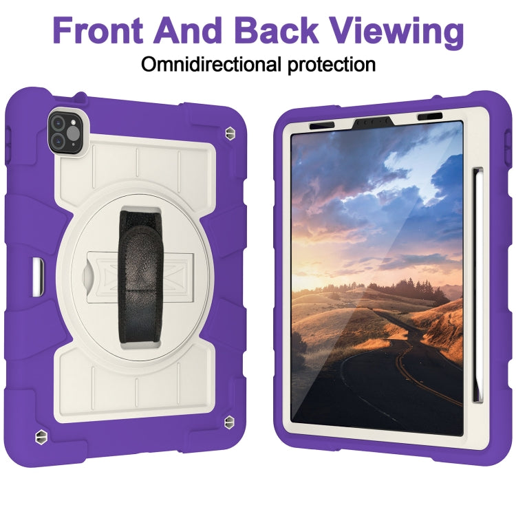 Silicone Hybrid PC Shockproof Tablet Case with Shoulder Strap, For iPad Air 2020 / 2022 10.9, For iPad 10.2 2021 / 2020 / 2019