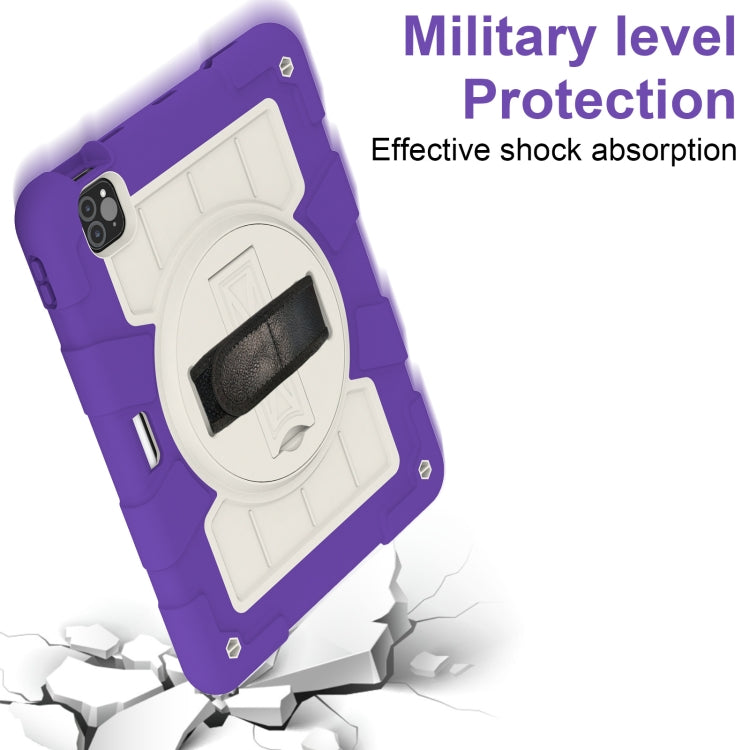 Silicone Hybrid PC Shockproof Tablet Case with Shoulder Strap, For iPad Air 2020 / 2022 10.9, For iPad 10.2 2021 / 2020 / 2019