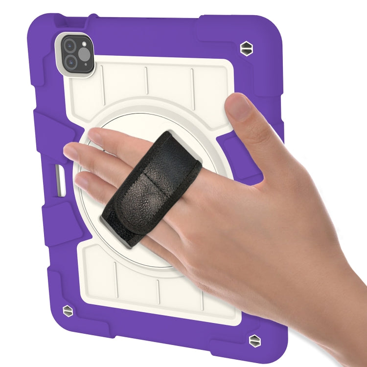 Silicone Hybrid PC Shockproof Tablet Case with Shoulder Strap, For iPad Air 2020 / 2022 10.9, For iPad 10.2 2021 / 2020 / 2019