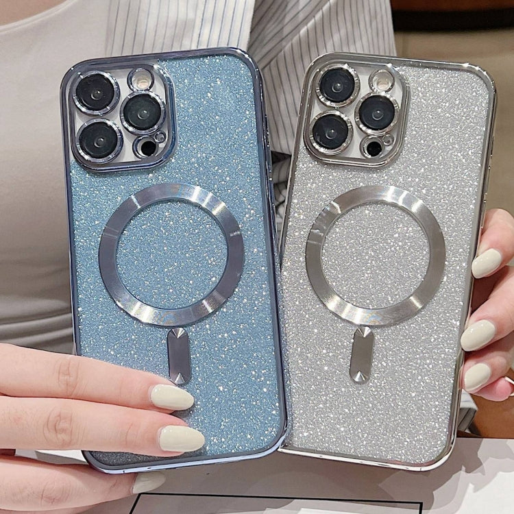 Glitter Electroplating MagSafe TPU Phone Case, For iPhone 15 Plus, For iPhone 15, For iPhone 14 Plus