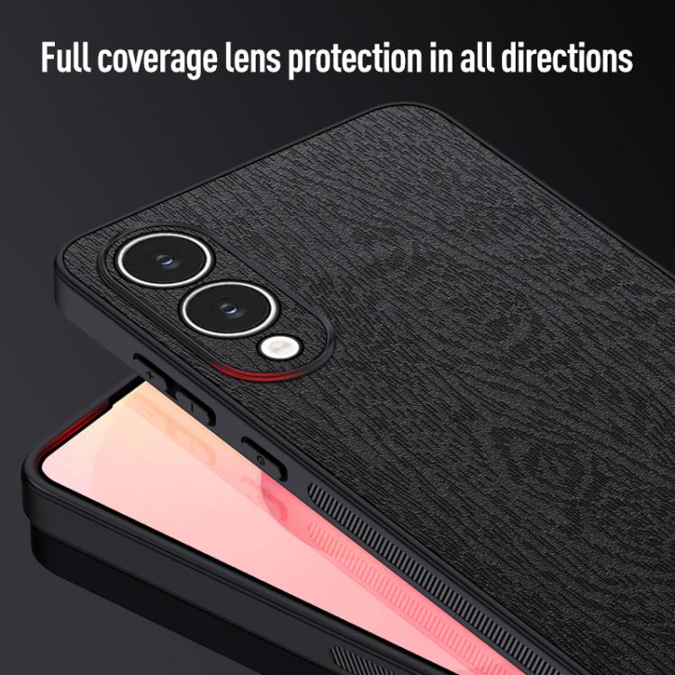 Tree Bark Leather Shockproof Phone Case