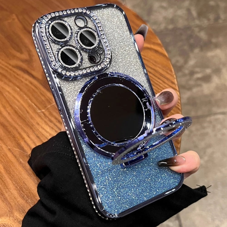 Rhinestone Mirror Glitter MagSafe TPU Phone Case, For iPhone 15 Pro Max, For iPhone 15 Pro, For iPhone 15 Plus, For iPhone 15