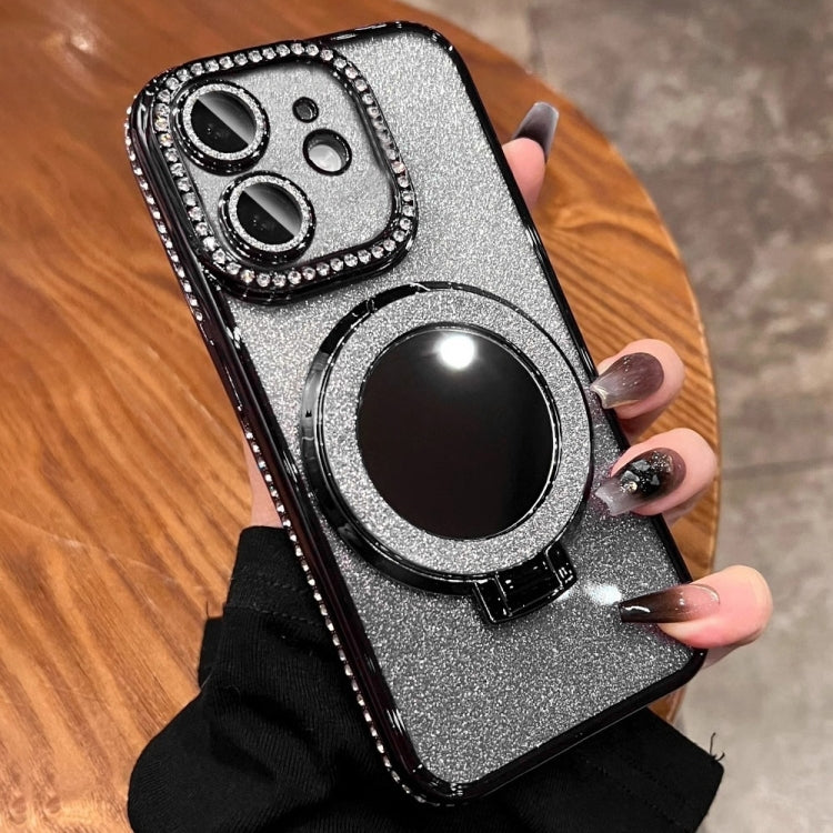 Rhinestone Mirror Glitter MagSafe TPU Phone Case, For iPhone 12 Pro Max, For iPhone 12 Pro, For iPhone 11 Pro Max, For iPhone 11