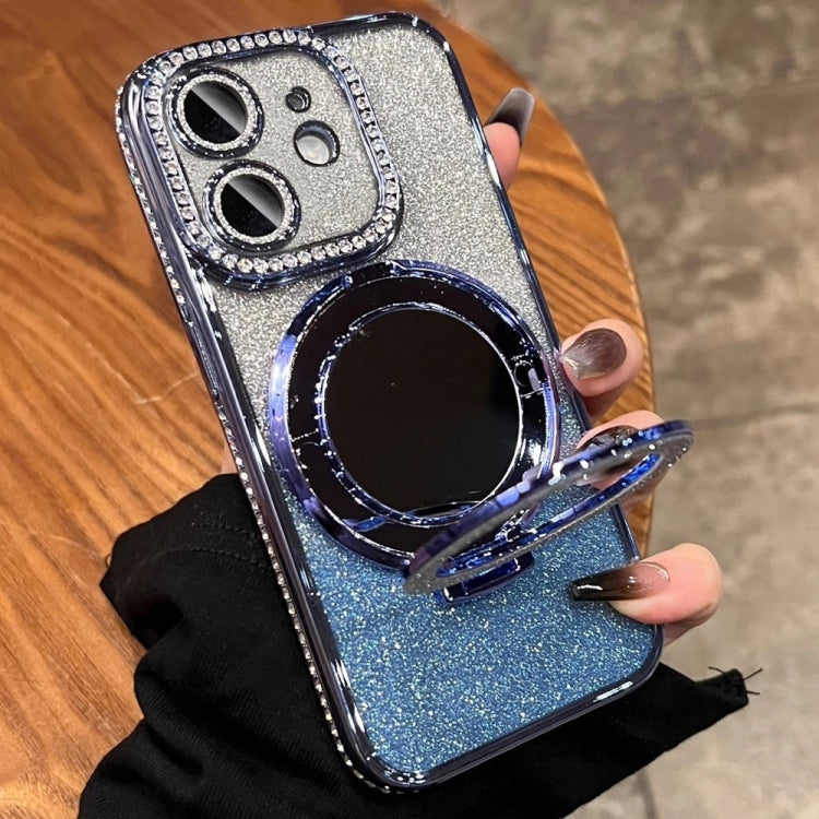 Rhinestone Mirror Glitter MagSafe TPU Phone Case, For iPhone 12 Pro Max, For iPhone 12 Pro, For iPhone 11 Pro Max, For iPhone 11