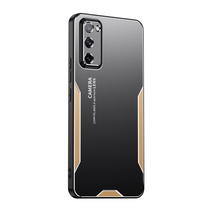 Blade Series TPU Hybrid Metal Phone Case, For Samsung Galaxy S23 FE 5G, For Samsung Galaxy S23+ 5G, For Samsung Galaxy S23 5G, For Samsung Galaxy A14, For Samsung Galaxy S20 FE, For Samsung Galaxy S22+ 5G