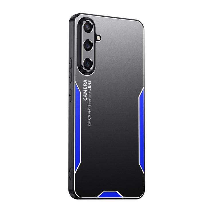Blade Series TPU Hybrid Metal Phone Case, For Samsung Galaxy S23 FE 5G, For Samsung Galaxy S23+ 5G, For Samsung Galaxy S23 5G, For Samsung Galaxy A14, For Samsung Galaxy S20 FE, For Samsung Galaxy S22+ 5G