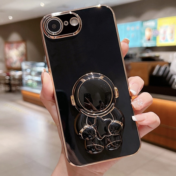 Embrace Stars Electroplating Astronaut Holder Phone Case, For iPhone SE 2022 / 7 / 8, For iPhone 13 Pro Max, For iPhone 13 Pro, For iPhone 13