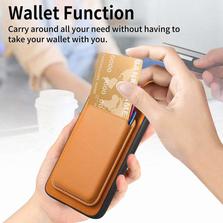Retro Magsafe Card Bag PU Back Cover Phone Case, For Samsung Galaxy S23 FE 5G, For Samsung Galaxy M14 5G, For Samsung Galaxy A34