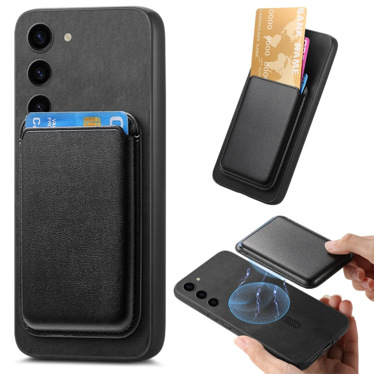Retro Magsafe Card Bag PU Back Cover Phone Case, For Samsung Galaxy S23 5G, For Samsung Galaxy A16, For Samsung Galaxy A15