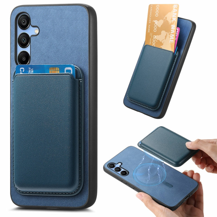 Retro Magsafe Card Bag PU Back Cover Phone Case, For Samsung Galaxy S23 5G, For Samsung Galaxy A16, For Samsung Galaxy A15