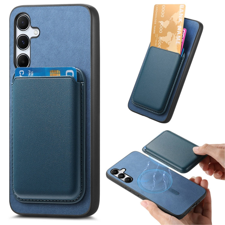 Retro Magsafe Card Bag PU Back Cover Phone Case, For Samsung Galaxy S23 FE 5G, For Samsung Galaxy M14 5G, For Samsung Galaxy A34
