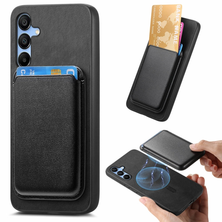 Retro Magsafe Card Bag PU Back Cover Phone Case, For Samsung Galaxy S23 5G, For Samsung Galaxy A16, For Samsung Galaxy A15