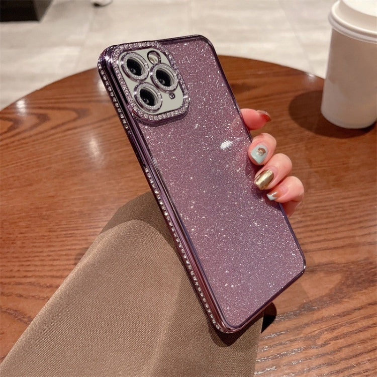 Diamond Glitter TPU Phone Case, For iPhone 12 Pro Max, For iPhone 12 Pro, For iPhone 11 Pro Max, For iPhone 11