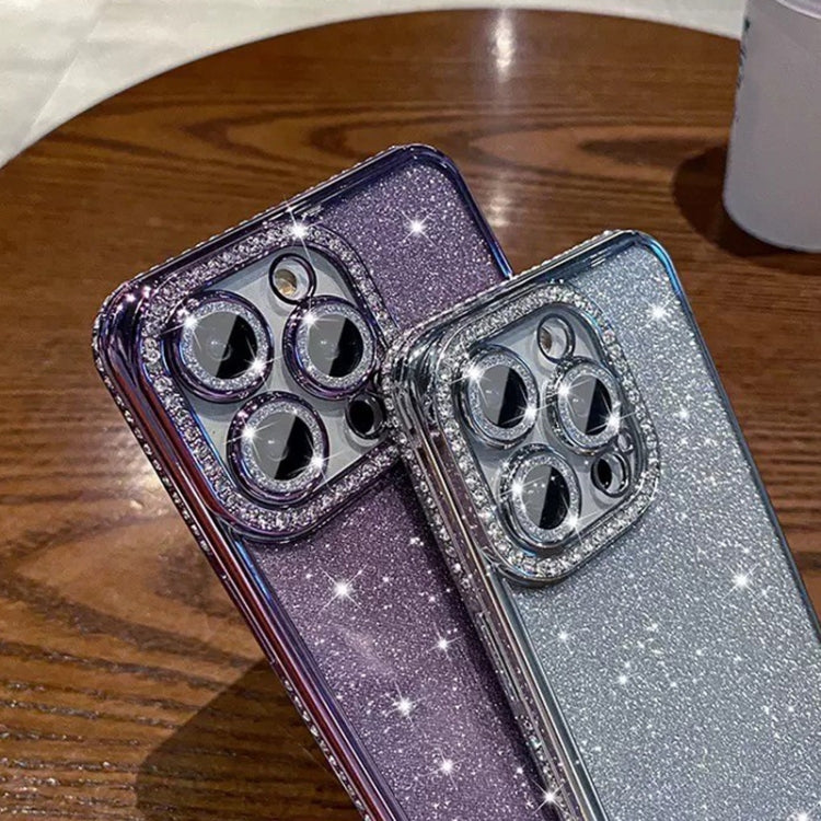 Diamond Glitter TPU Phone Case, For iPhone 15 Pro Max, For iPhone 15 Pro, For iPhone 15 Plus, For iPhone 15