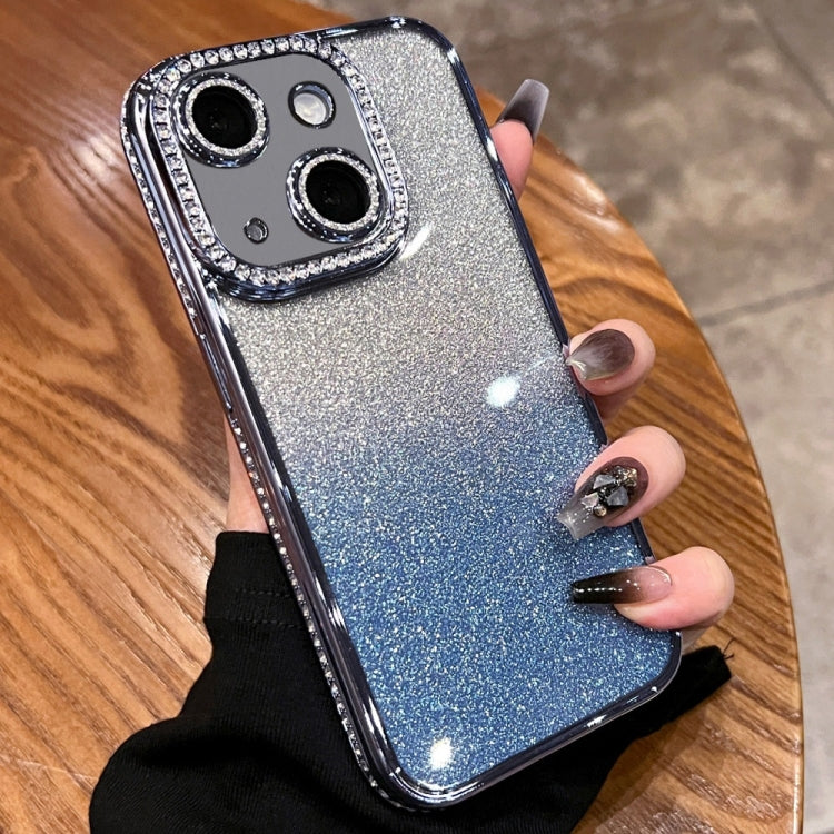 Diamond Gradient Glitter TPU Phone Case, For iPhone 14 Plus, For iPhone 14, For iPhone 14 Pro, For iPhone 14 Pro Max