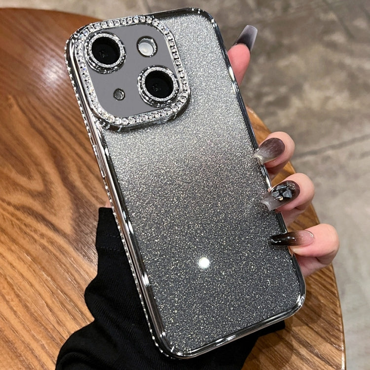 Diamond Gradient Glitter TPU Phone Case, For iPhone 14 Plus, For iPhone 14, For iPhone 14 Pro, For iPhone 14 Pro Max