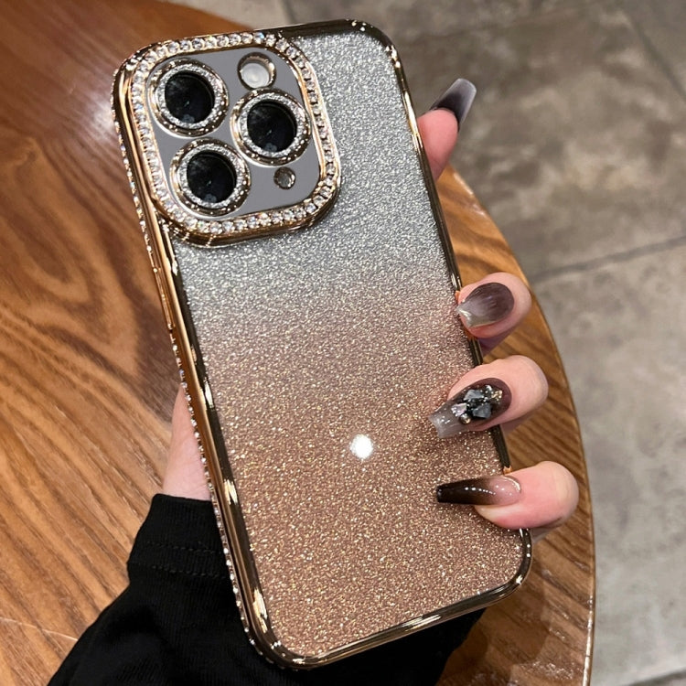 Diamond Gradient Glitter TPU Phone Case, For iPhone 12 Pro Max, For iPhone 12 Pro, For iPhone 11 Pro Max, For iPhone 11