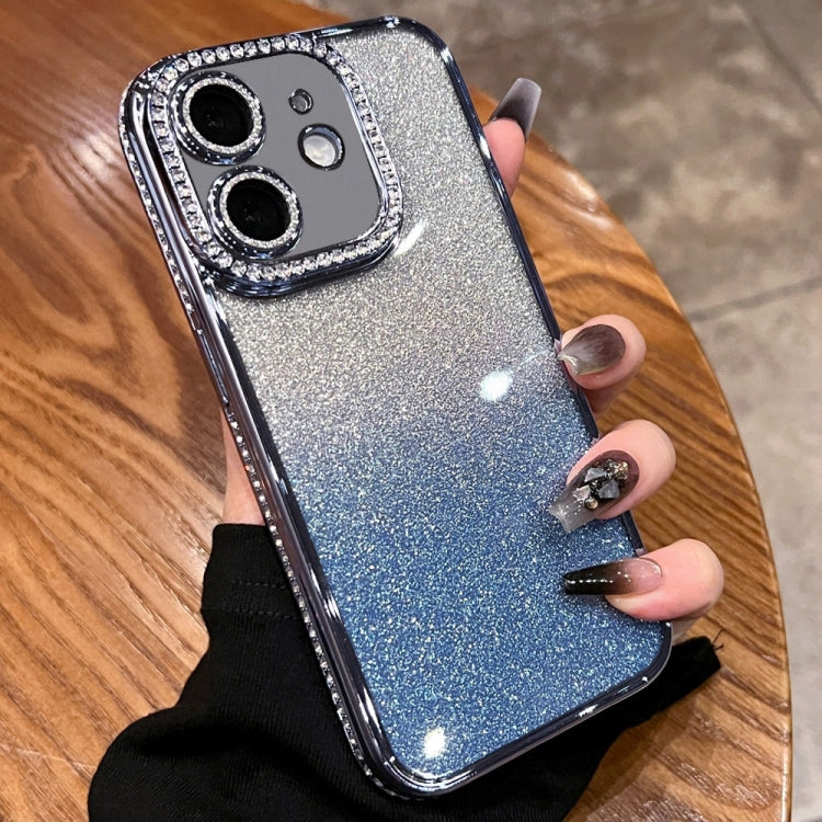Diamond Gradient Glitter TPU Phone Case, For iPhone 12 Pro Max, For iPhone 12 Pro, For iPhone 11 Pro Max, For iPhone 11