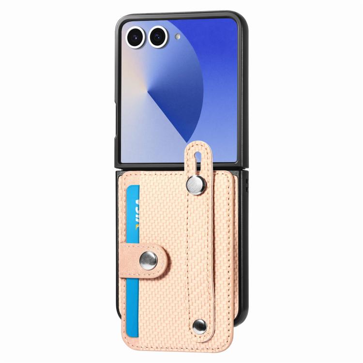 Wristband Kickstand Card Wallet Back Cover Phone Case