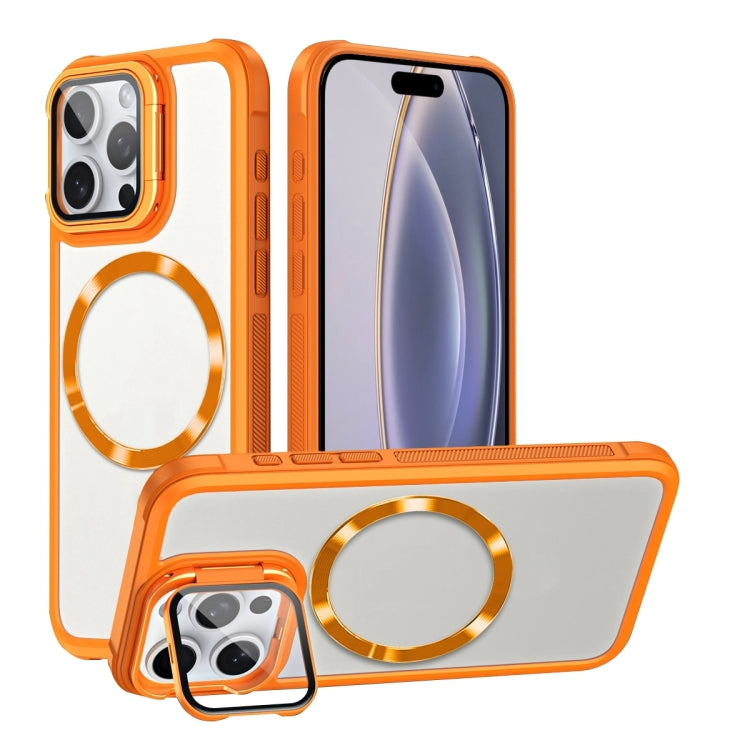 CD-grain Magsafe Acrylic Hybrid TPU Phone Case, For iPhone 16 Pro, For iPhone 16 Plus, For iPhone 16, For iPhone 14 Pro Max
