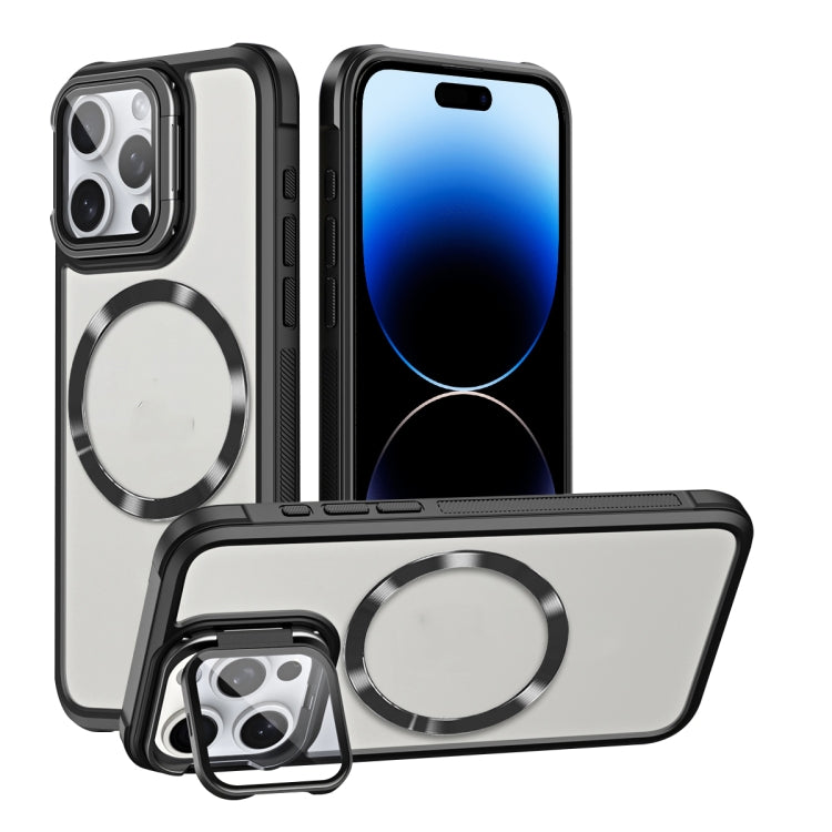 CD-grain Magsafe Acrylic Hybrid TPU Phone Case, For iPhone 16 Pro, For iPhone 16 Plus, For iPhone 16, For iPhone 14 Pro Max