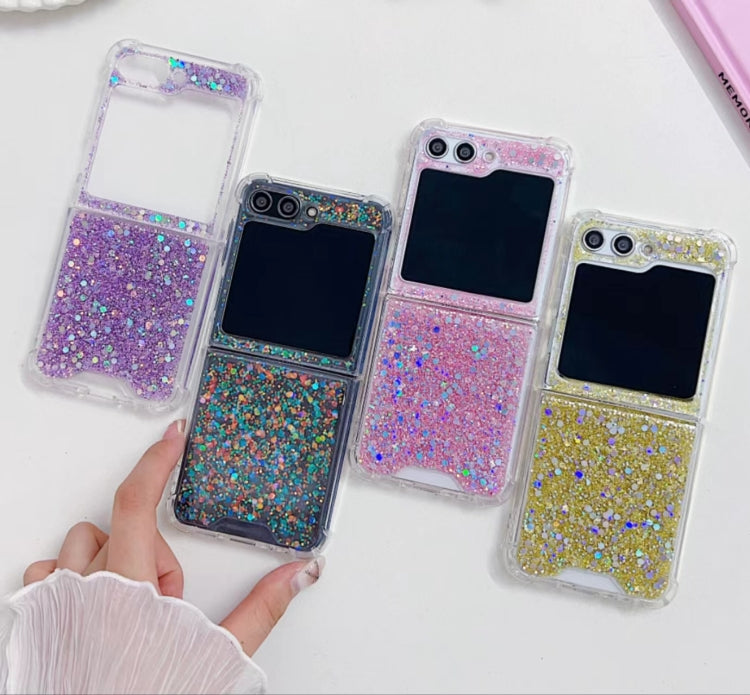 Glitter Sequins Epoxy TPU Phone Case
