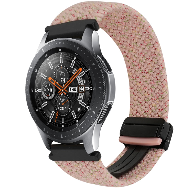 22mm Magnetic Buckle Braided Watch Band, For Samsung Galaxy Watch 46mm