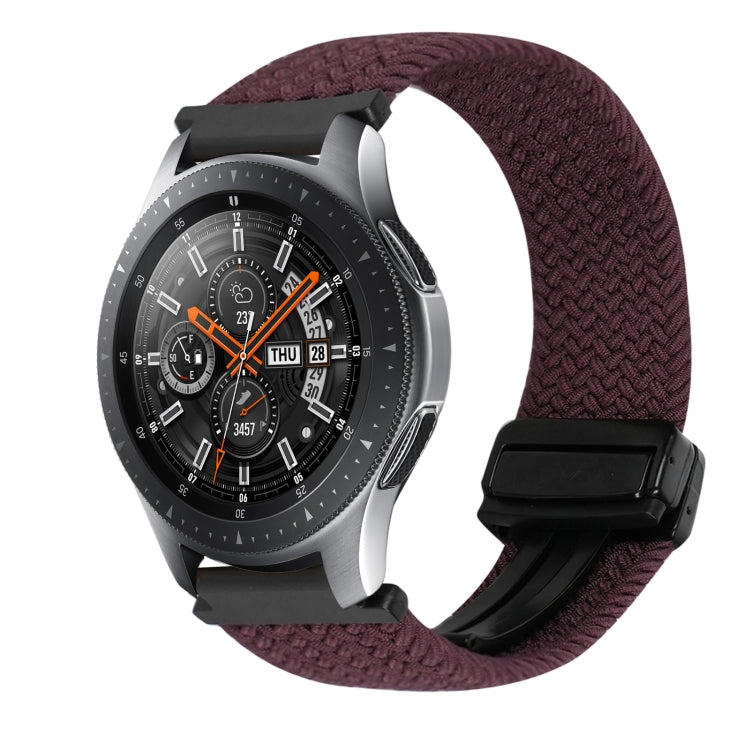 22mm Magnetic Buckle Braided Watch Band, For Samsung Galaxy Watch 46mm