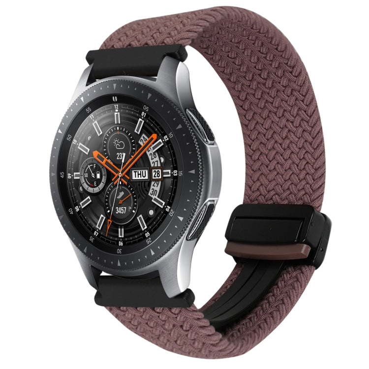 22mm Magnetic Buckle Braided Watch Band, For Samsung Galaxy Watch 46mm