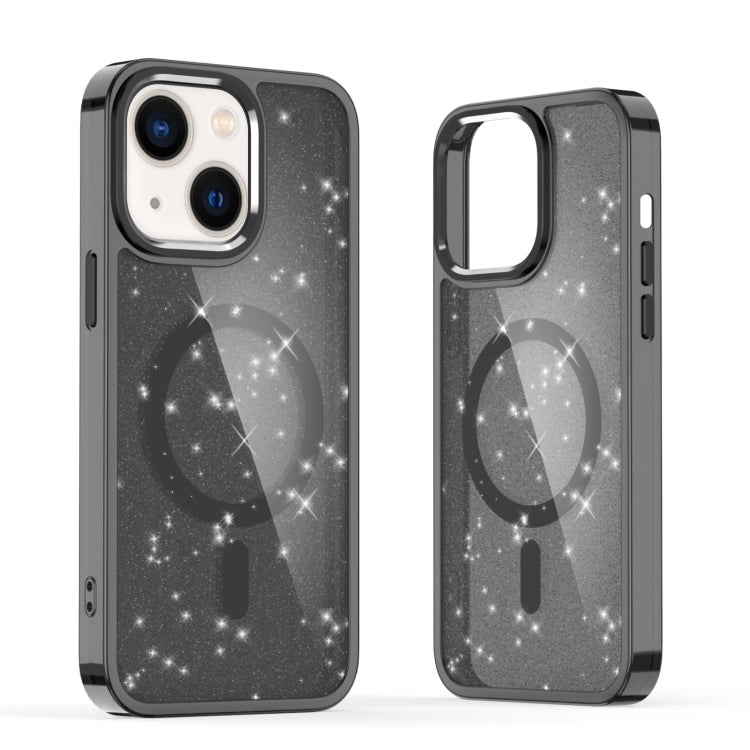 Glitter MagSafe Shockproof Phone Case, For iPhone 15, For iPhone 14 Plus, For iPhone 14, For iPhone 14 Pro