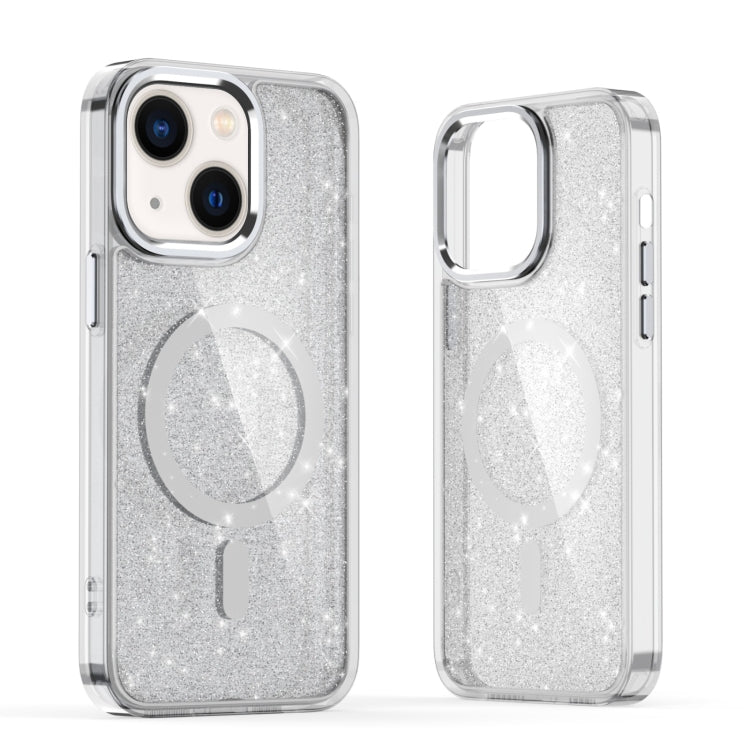 Glitter MagSafe Shockproof Phone Case, For iPhone 15, For iPhone 14 Plus, For iPhone 14, For iPhone 14 Pro
