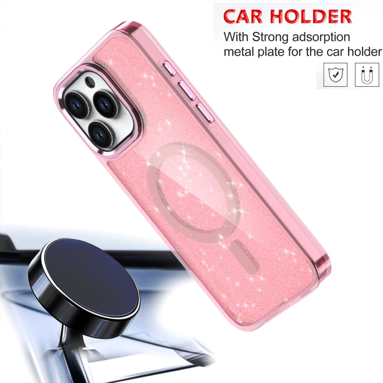 Glitter MagSafe Shockproof Phone Case, For iPhone 14 Pro Max, For iPhone 13 Pro Max, For iPhone 13 Pro, For iPhone 13