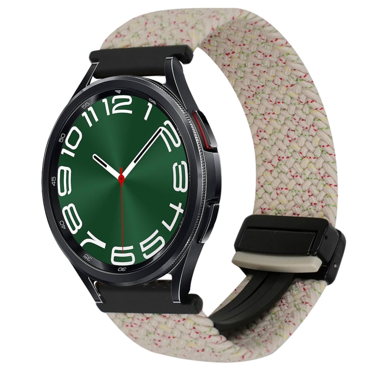 20mm Magnetic Buckle Braided Watch Strap, For Samsung Galaxy Watch 6 Classic