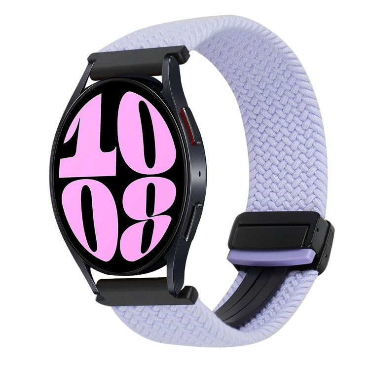 20mm Magnetic Buckle Braided Watch Strap, For Samsung Galaxy Watch 6