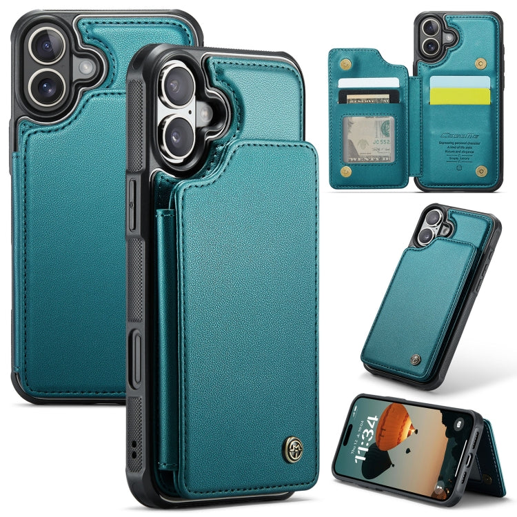 CaseMe C22 Card Slots Holder RFID Anti-theft Phone Case, For iPhone 16