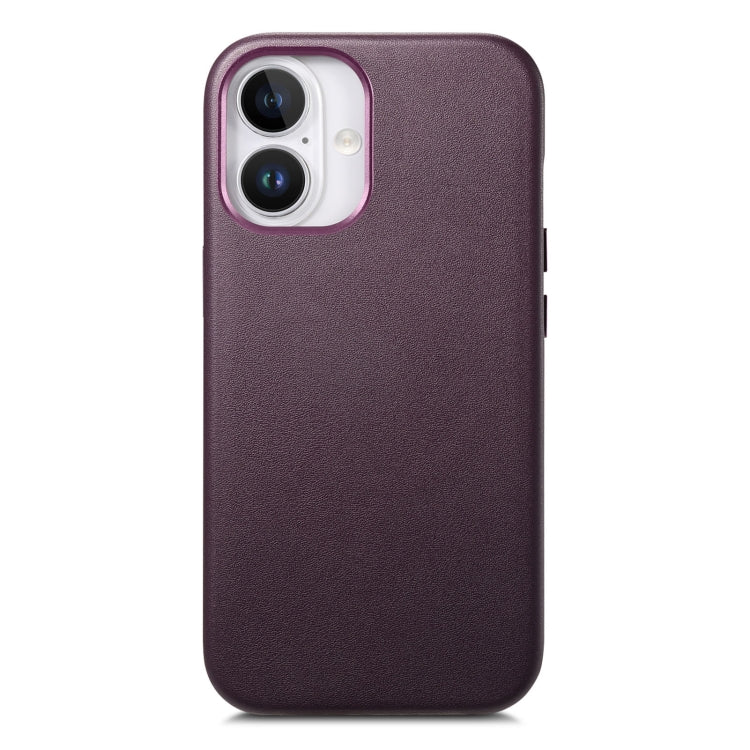 Electroplated Metal Button MagSafe Phone Case, For iPhone 16 Pro Max, For iPhone 16 Pro, For iPhone 16 Plus