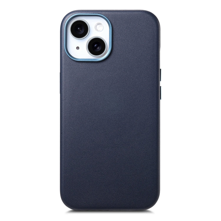 Electroplated Metal Button MagSafe Phone Case, For iPhone 15 Plus, For iPhone 15, For iPhone 14 Plus