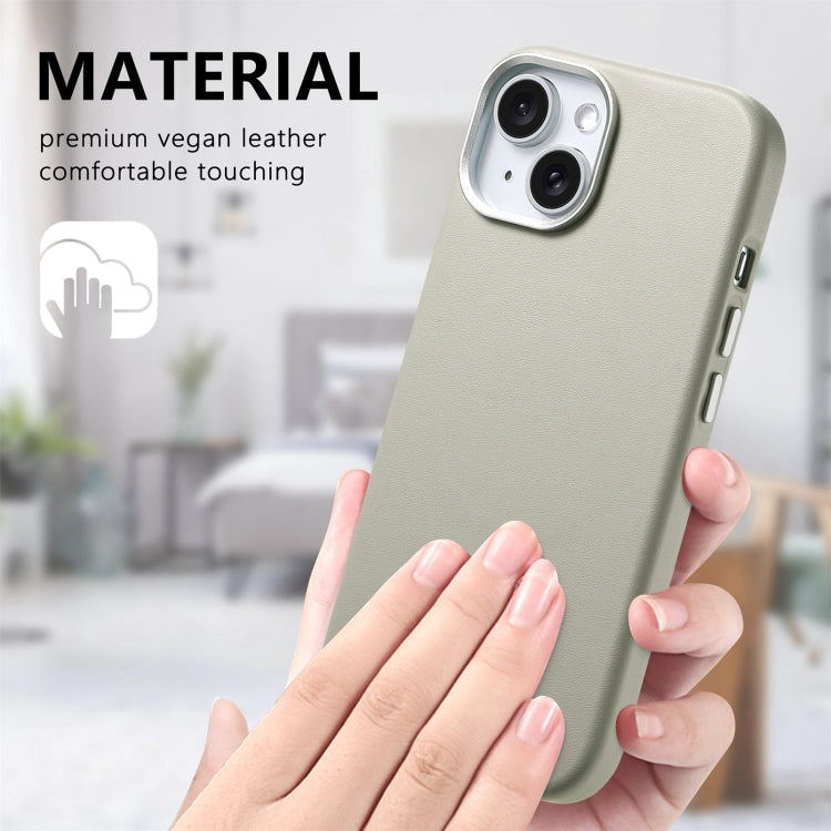 Electroplated Metal Button MagSafe Phone Case, For iPhone 15 Plus, For iPhone 15, For iPhone 14 Plus