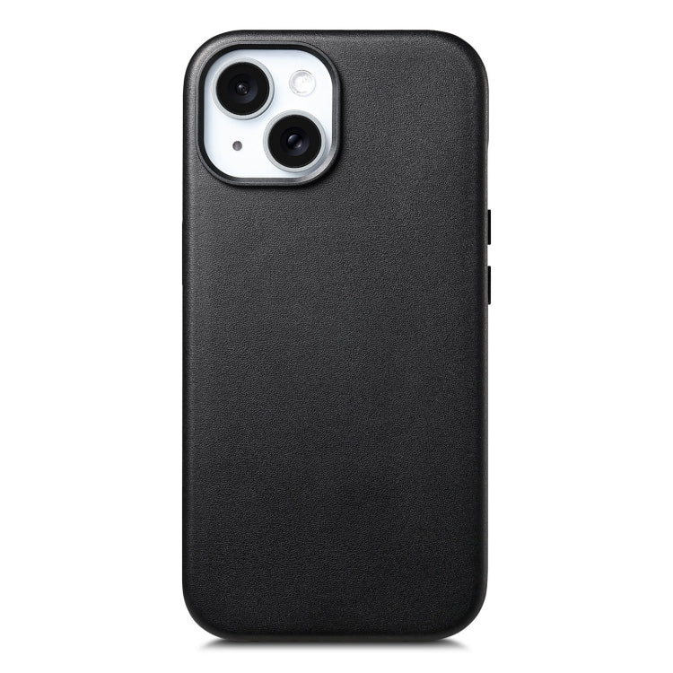 Electroplated Metal Button MagSafe Phone Case, For iPhone 15 Plus, For iPhone 15, For iPhone 14 Plus