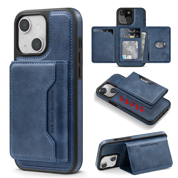 Shield Multi-functional MagSafe Card Bag Phone Case, For iPhone 15 Plus, For iPhone 15, For iPhone 14 Plus