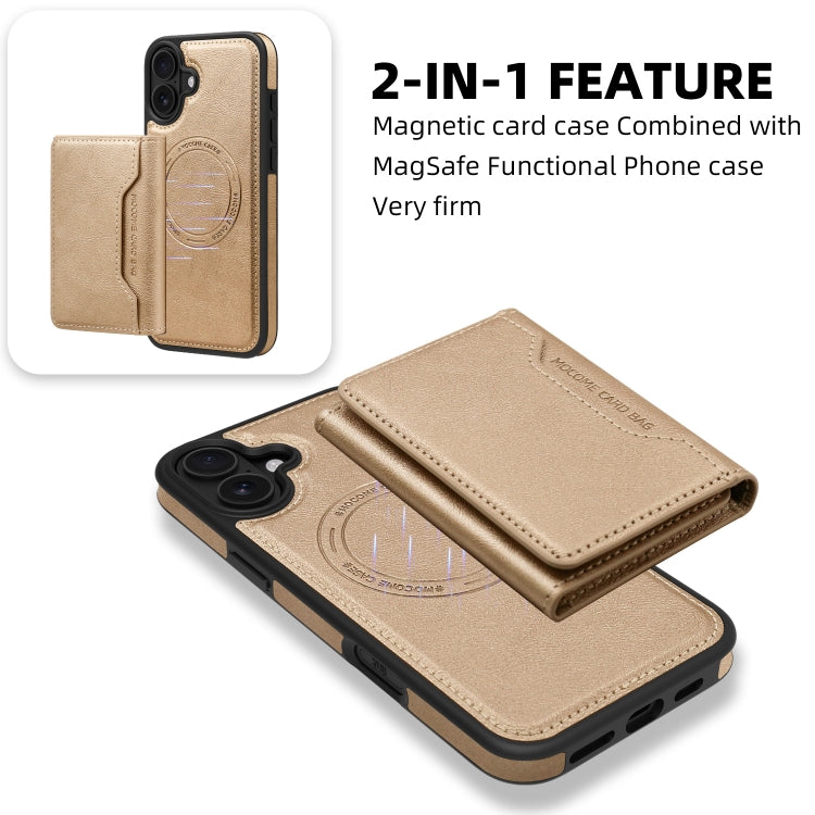 Shield Multi-functional MagSafe Card Bag Phone Case, For iPhone 16, For iPhone 15 Pro Max, For iPhone 15 Pro