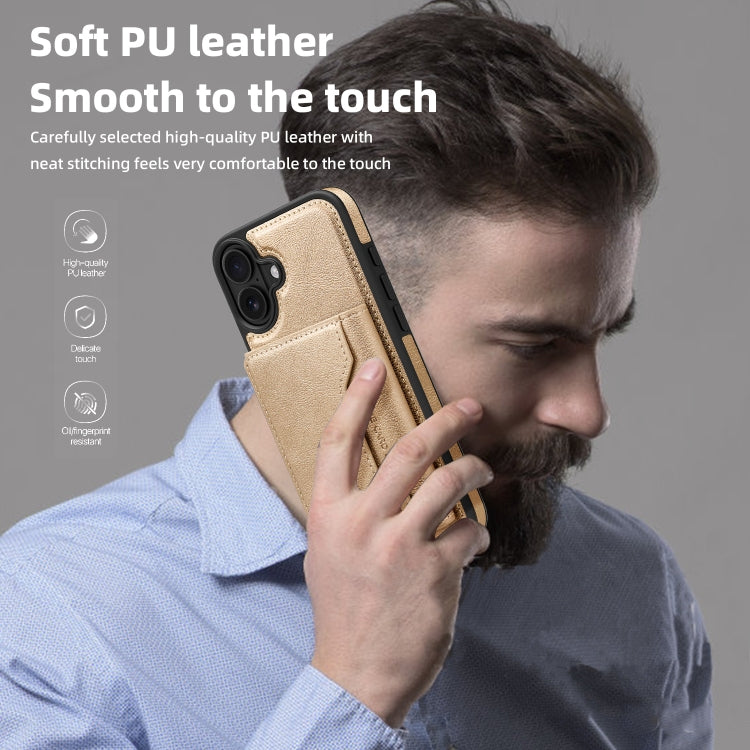 Shield Multi-functional MagSafe Card Bag Phone Case, For iPhone 16, For iPhone 15 Pro Max, For iPhone 15 Pro