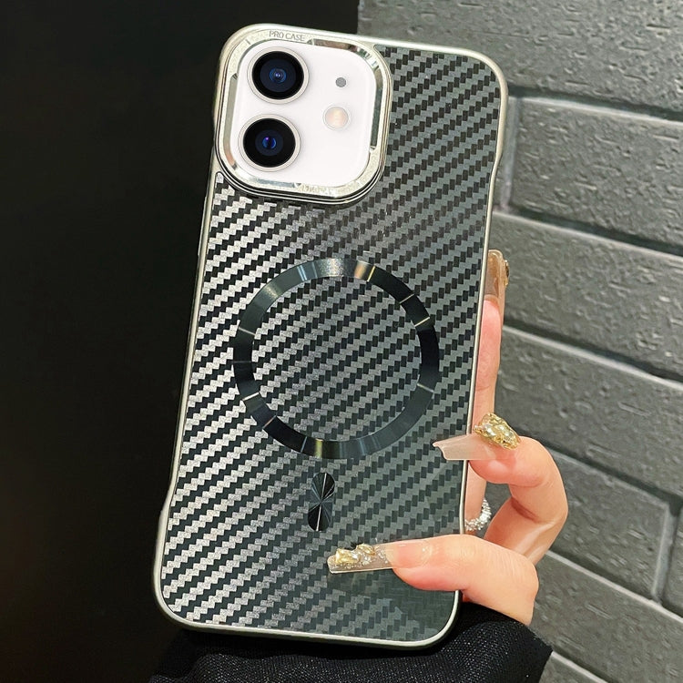 AG Carbon Fiber Frameless MagSafe Phone Case, For iPhone 12 Pro, For iPhone 11