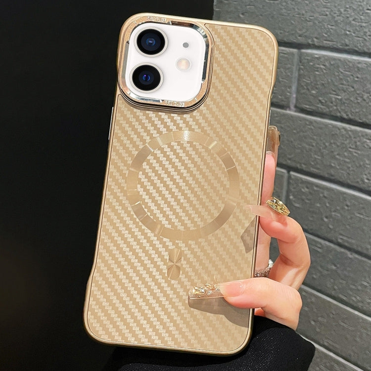 AG Carbon Fiber Frameless MagSafe Phone Case, For iPhone 12 Pro, For iPhone 11