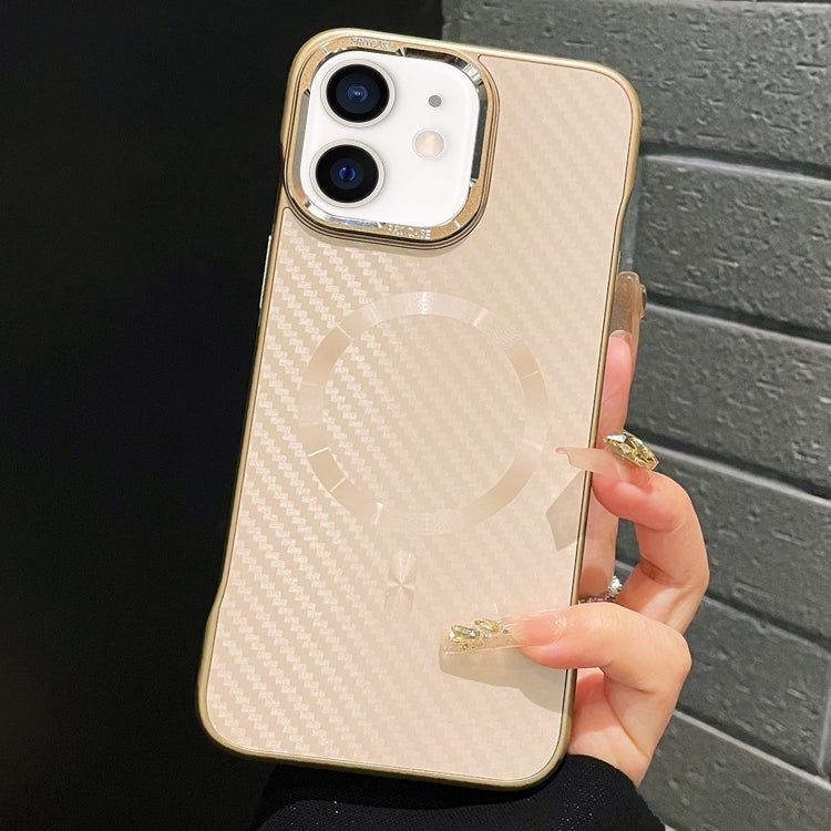 AG Carbon Fiber Frameless MagSafe Phone Case, For iPhone 12 Pro, For iPhone 11