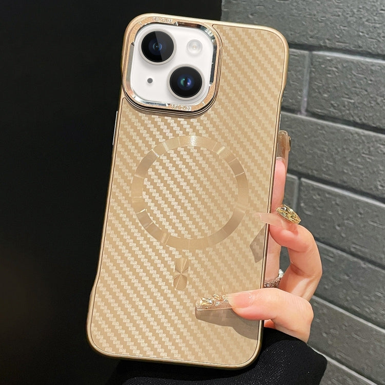 AG Carbon Fiber Frameless MagSafe Phone Case, For iPhone 14, For iPhone 14 Pro, For iPhone 14 Pro Max, For iPhone 13 Pro Max