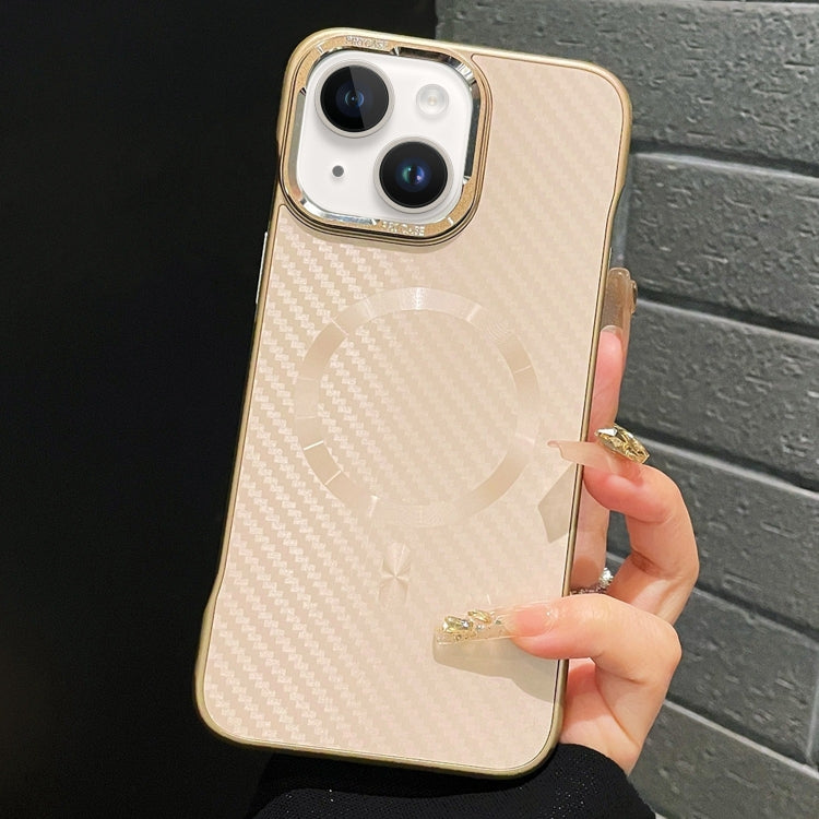 AG Carbon Fiber Frameless MagSafe Phone Case, For iPhone 14, For iPhone 14 Pro, For iPhone 14 Pro Max, For iPhone 13 Pro Max