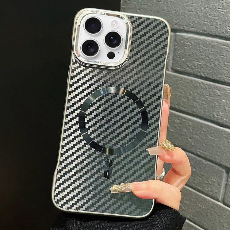 AG Carbon Fiber Frameless MagSafe Phone Case, For iPhone 14, For iPhone 14 Pro, For iPhone 14 Pro Max, For iPhone 13 Pro Max