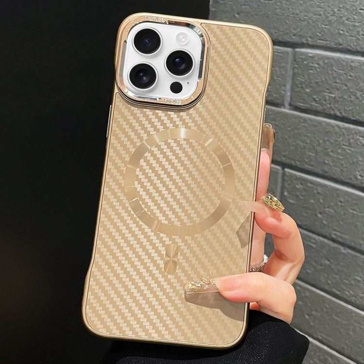 AG Carbon Fiber Frameless MagSafe Phone Case, For iPhone 14, For iPhone 14 Pro, For iPhone 14 Pro Max, For iPhone 13 Pro Max